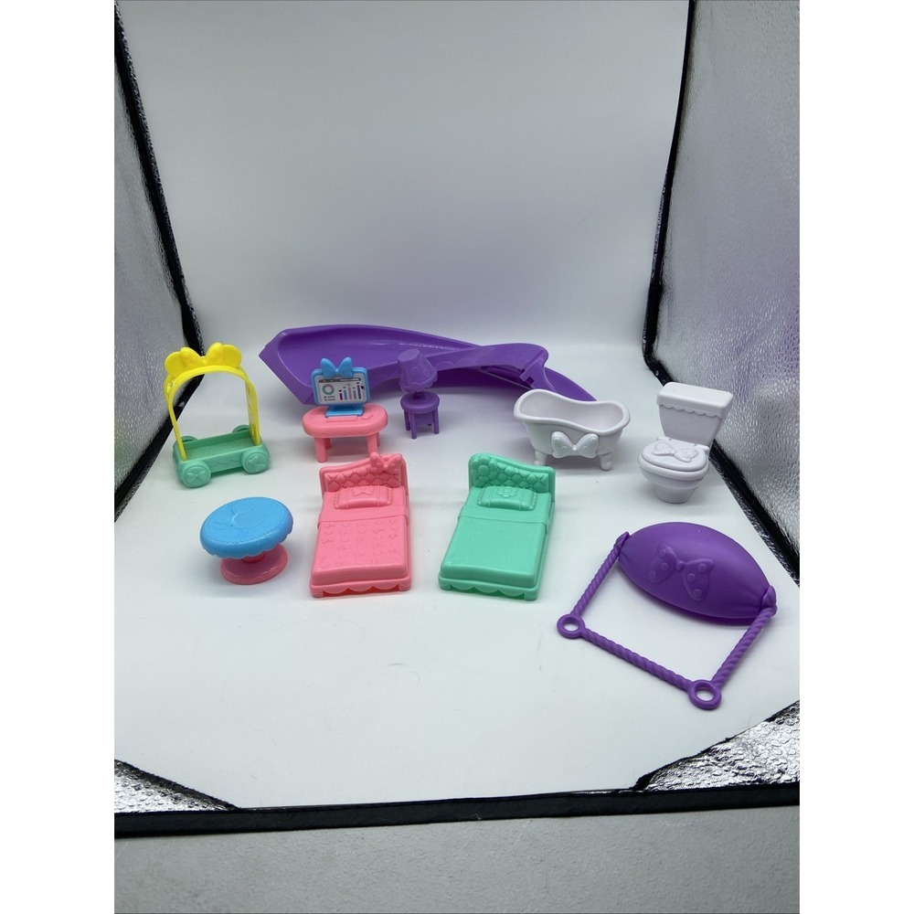 Disney Minnie Mouse Bow-Tel Replacement Parts Furniture Slide Beds Swing Tub